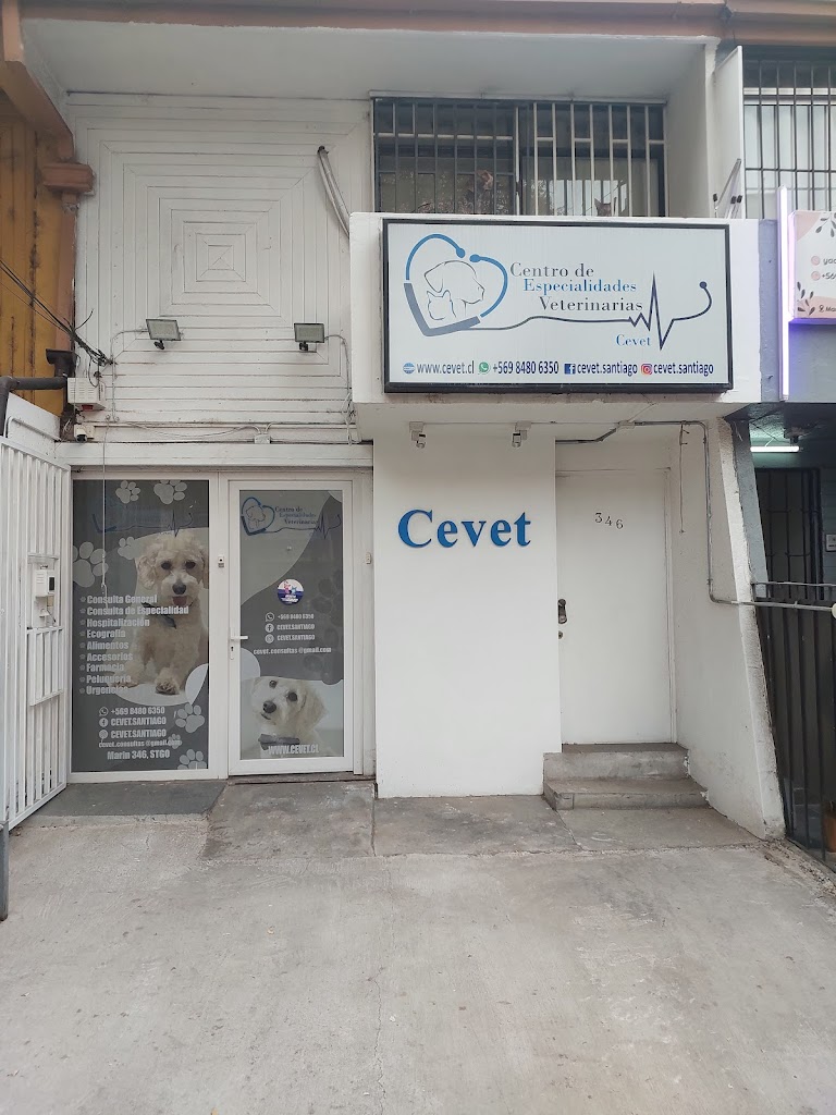 Centro de especialidades Veterinarias CEVET en Santiago