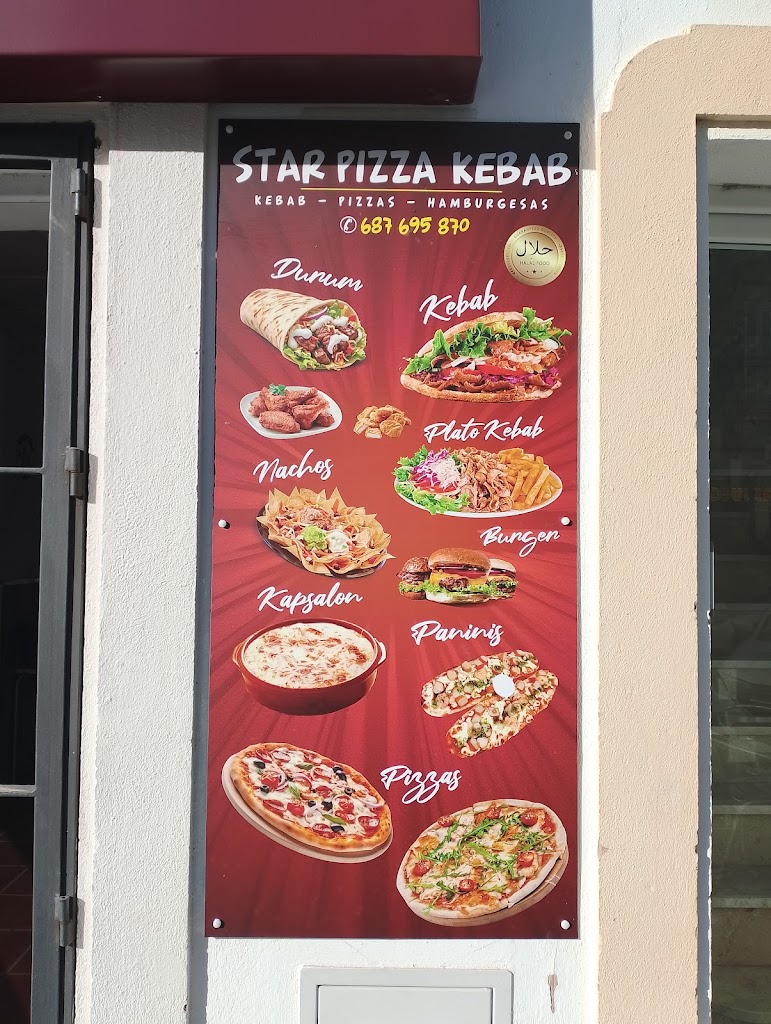 Star pizza kebab — Comida reconfortante