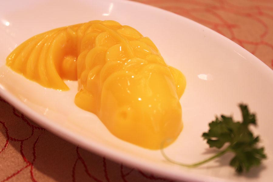 Mango pudding