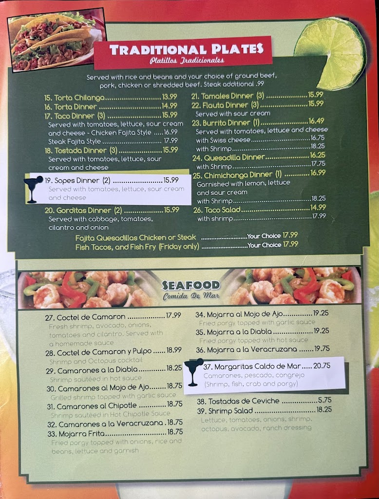  Margaritas Mexican Grill