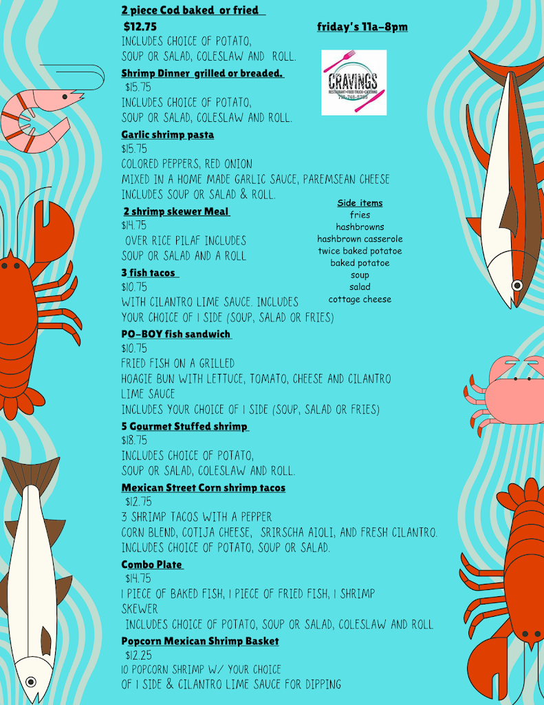  Cravings Restaurant, Catering and Food Truck