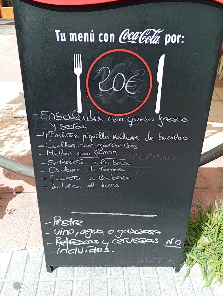 Restaurante Porto Alegre — Carta