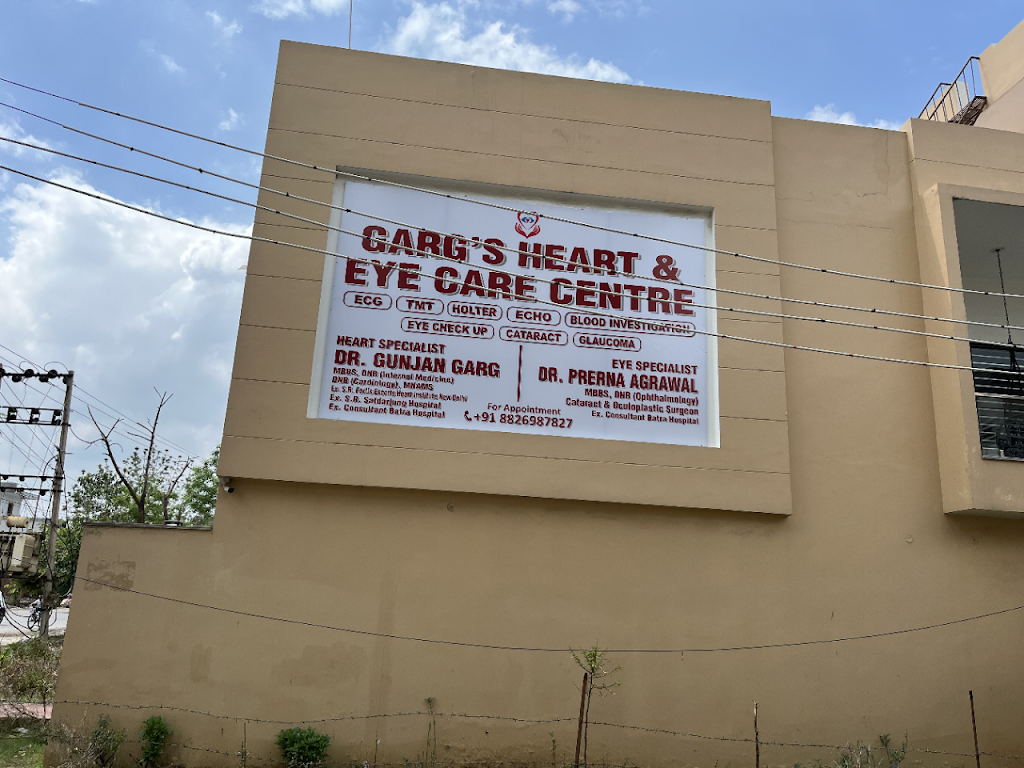 Garg S Heart Eye Care Center Best Eye Heart Specialist Doctor In Faridabad