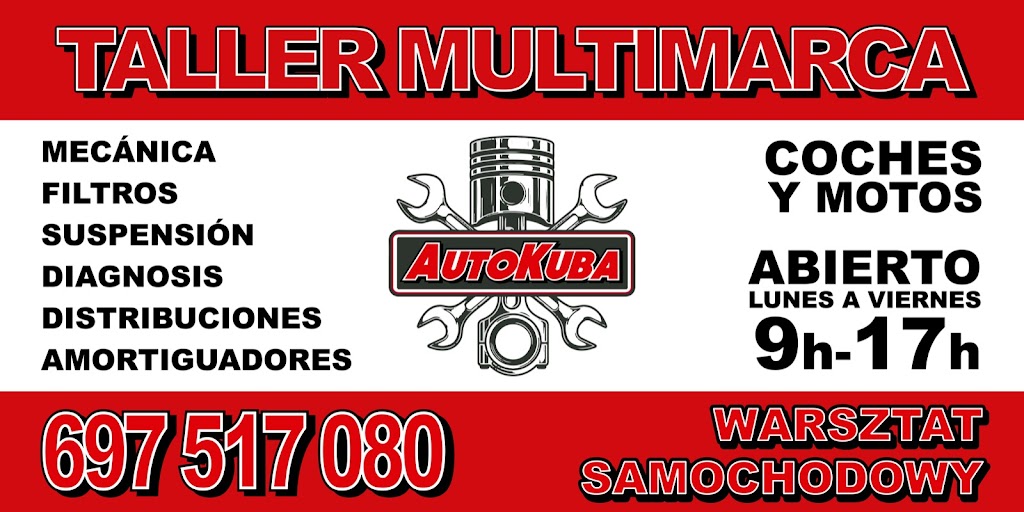 AUTOKUBA2023SL TALLER DE COCHES Y MOTOS EN TORREVIEJA
