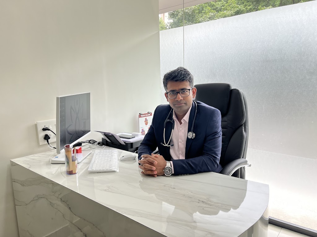 Dr. Dr Vishnu Mane Lotus Heart Care Clinic 2D Echo Cardiologist Wanowari Pune