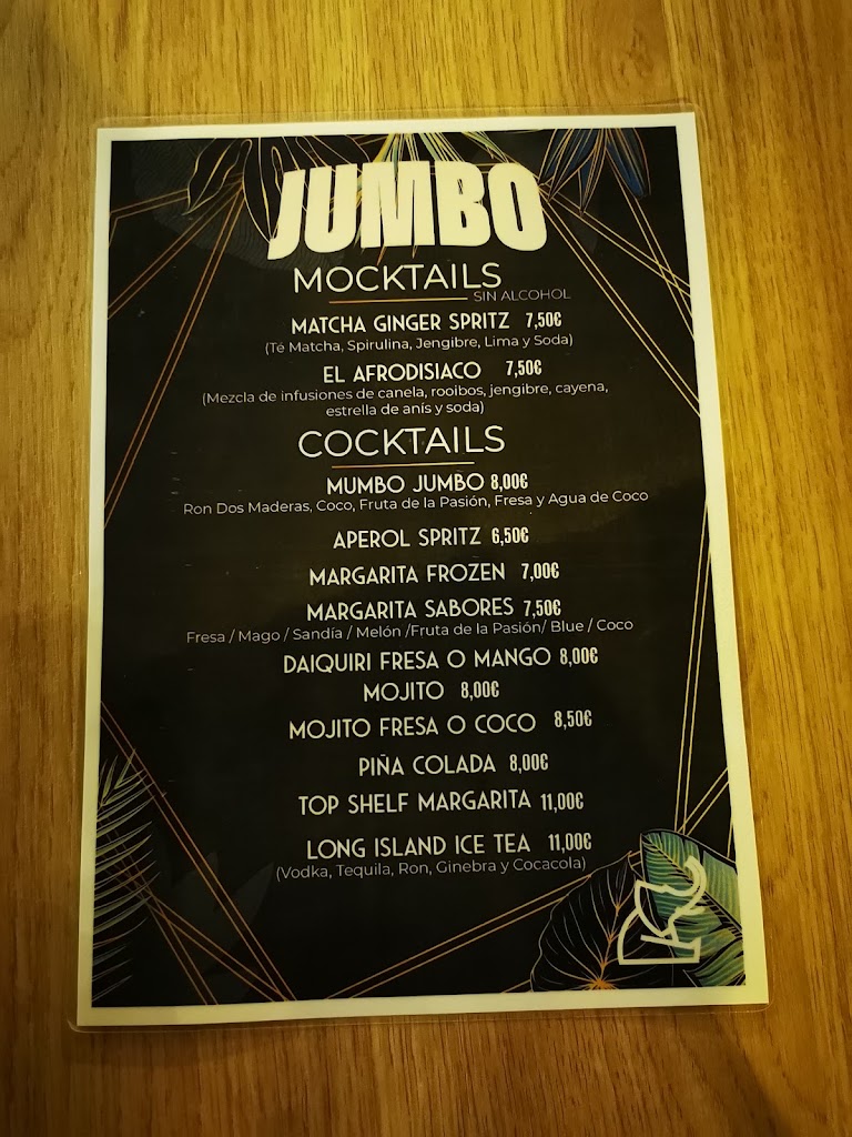 Jumbo Rota — Carta
