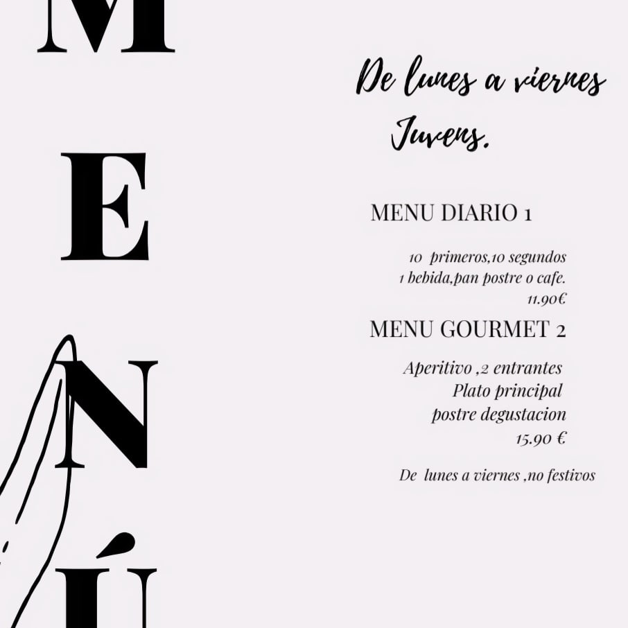 Restaurante Juvens — Carta