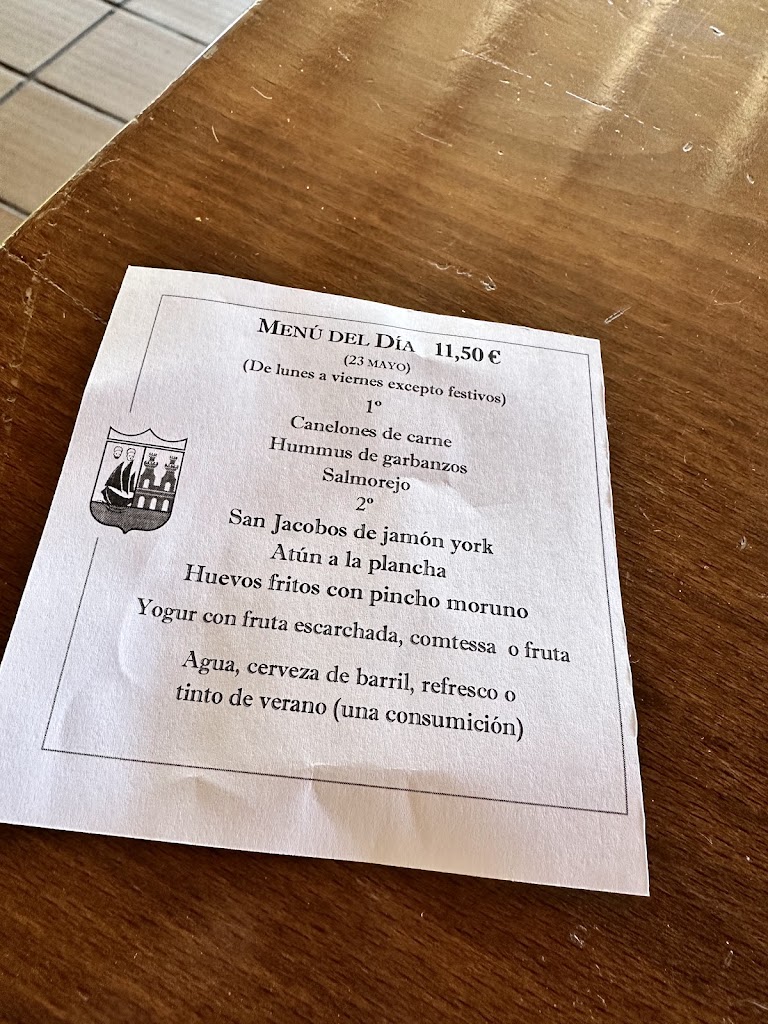 Restaurante Lon Gris — Carta