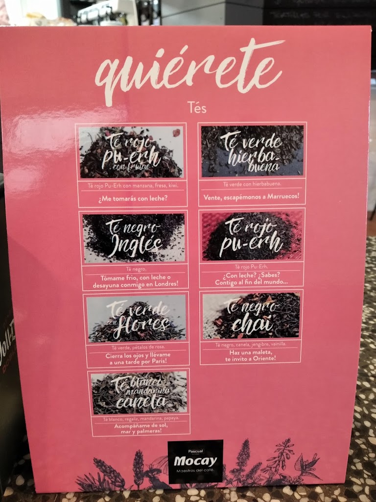 Katea taberna — Carta