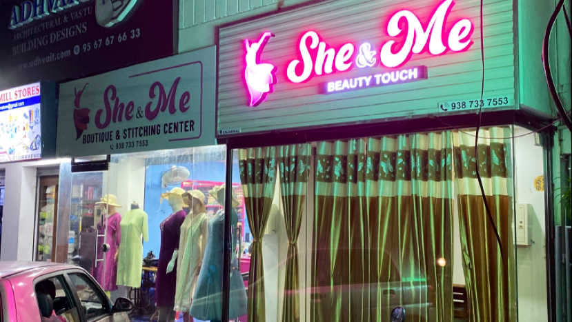 She And Me Beauty Parlour And Stitching Centre