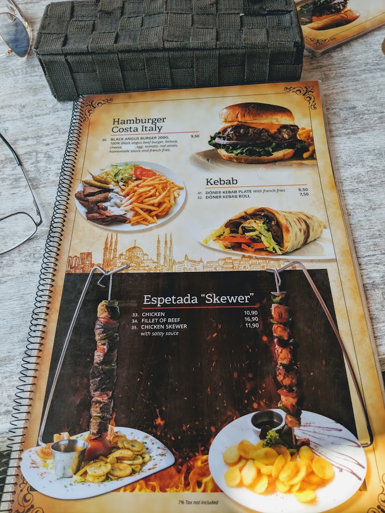 Costa Italy — Carta