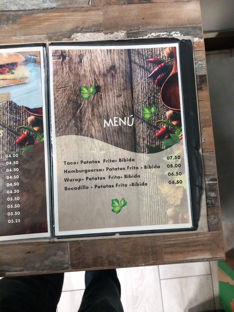 Restaurante ESPECIAL — Carta