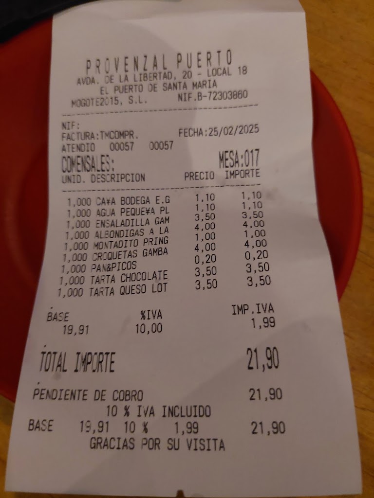 Provenzal: El Puerto — Mas recientes