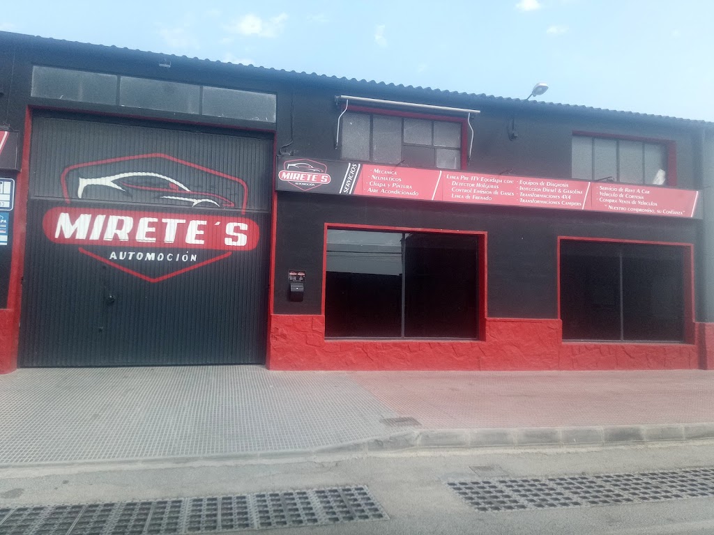 MIRETE'S AUTOMOCION — Del propietario
