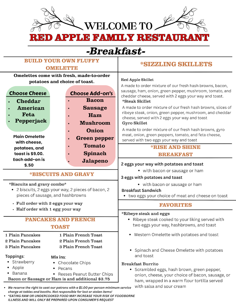  Red Apple Restaurant
