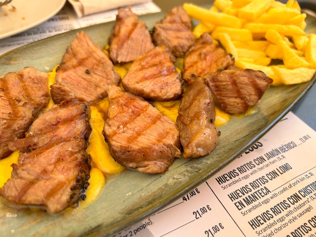Bar los Valles Torremolinos — Carta