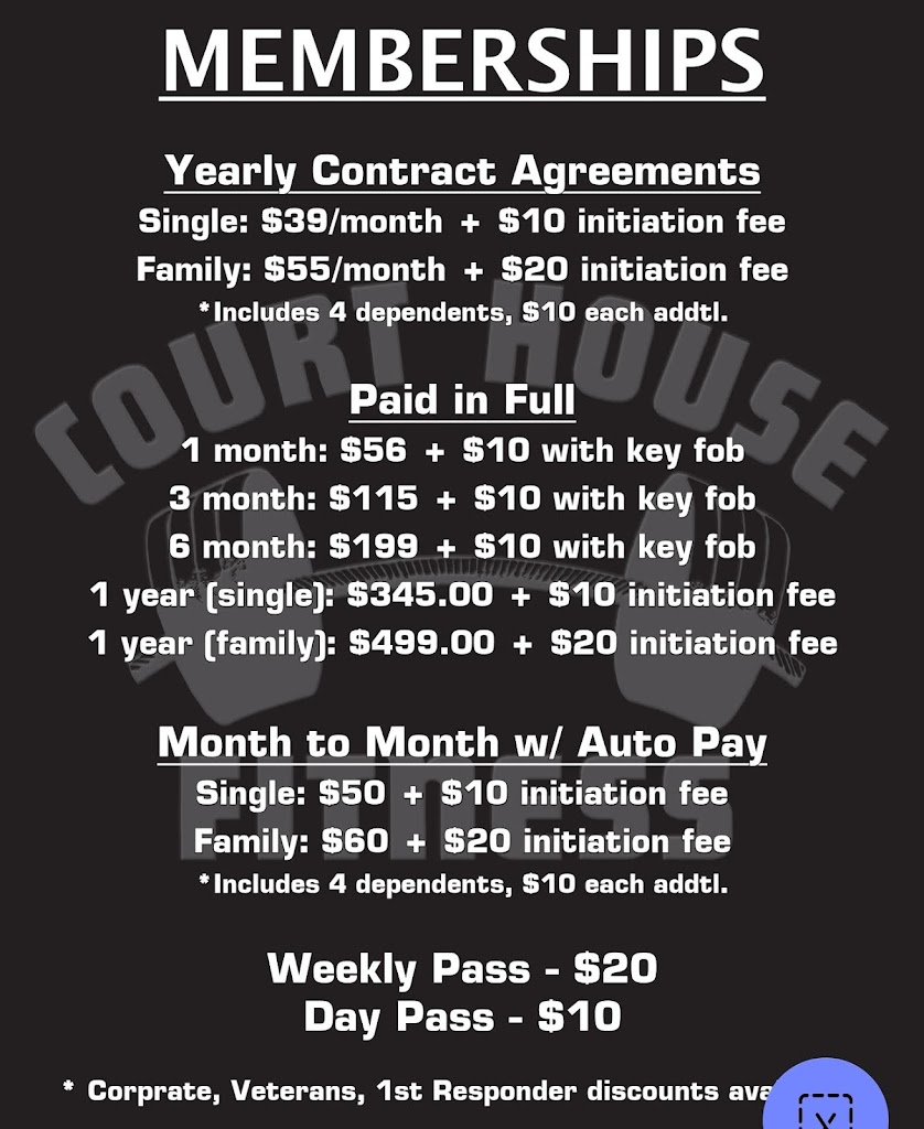  Court House Fitness LLC