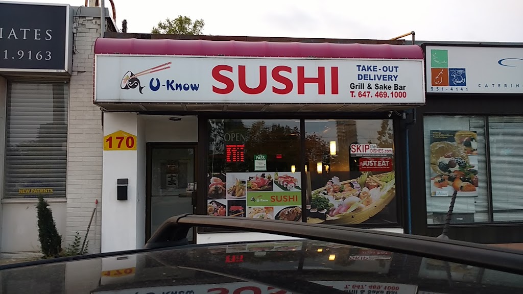 U-Know Sushi in Etobicoke