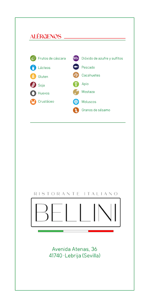 Ristorante Italiano Bellini — Mas recientes