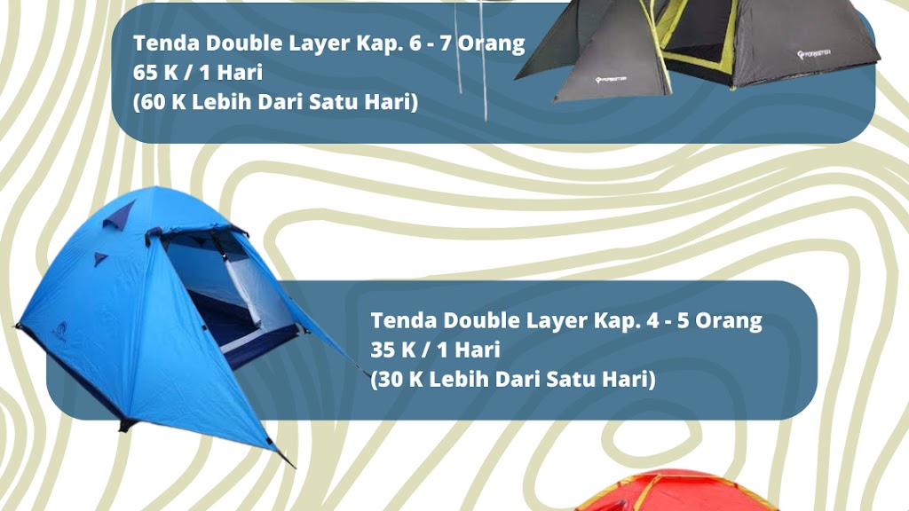 Total outdoor sewa tenda camping Gowa Makassar murah