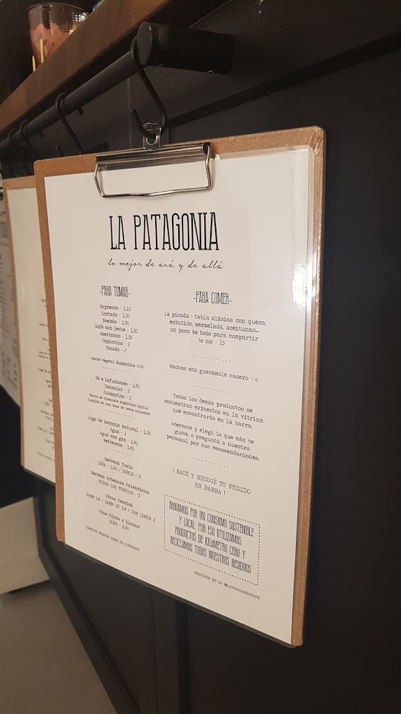 La Patagonia — Carta