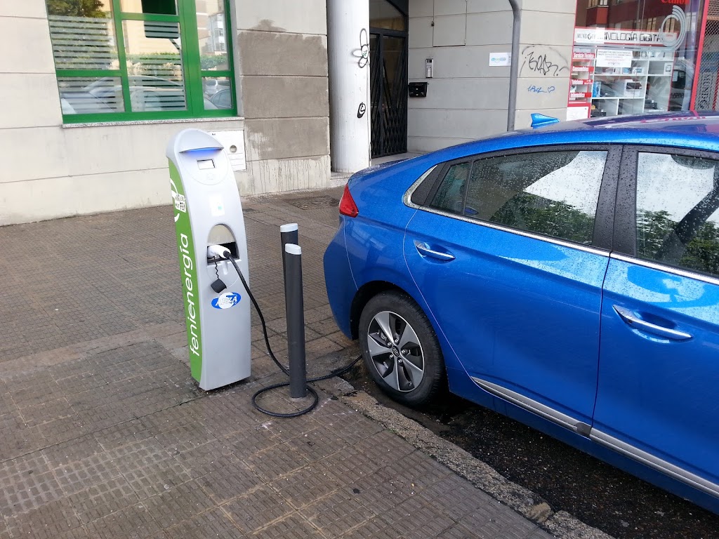 Estacion de Carga Vehiculos Electricos