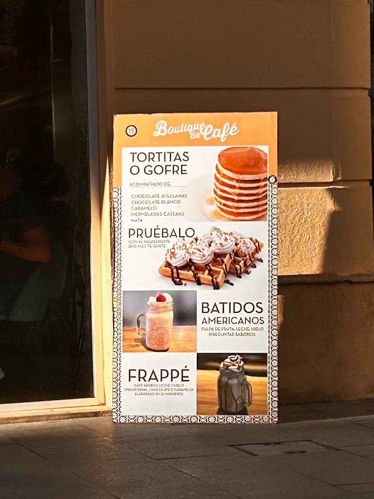 Boutique de Cafe — Carta