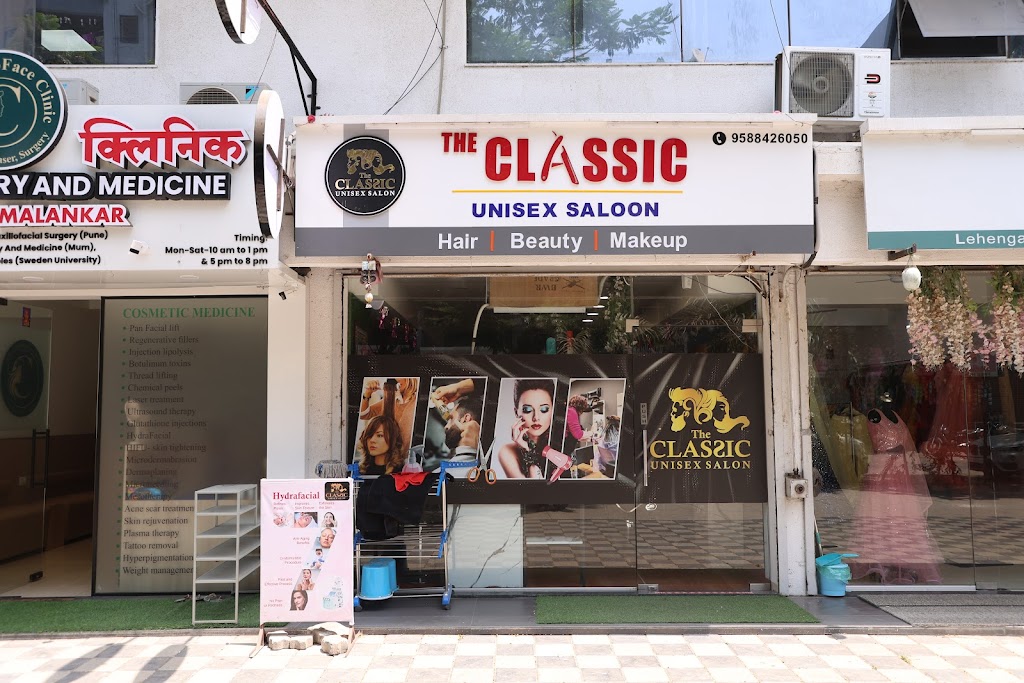 The Classic Unisex Salon Beauty Parlour In Manjri Bk