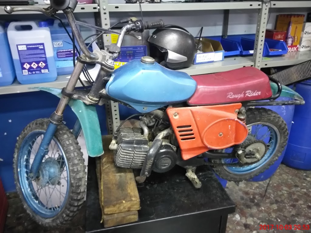 Juan Luis Escriva Aparisi — Motocicleta