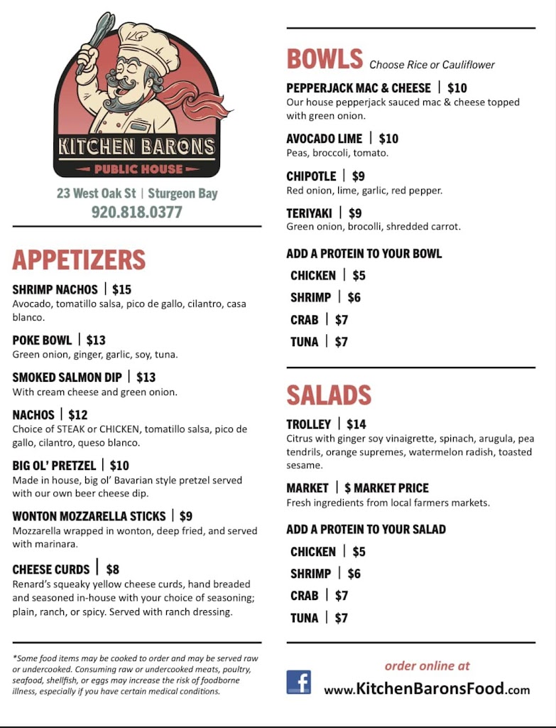  Kitchen Barons Public House