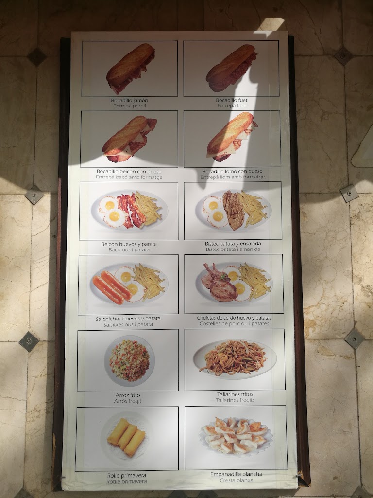 BAR PARC CENTRAL — Carta