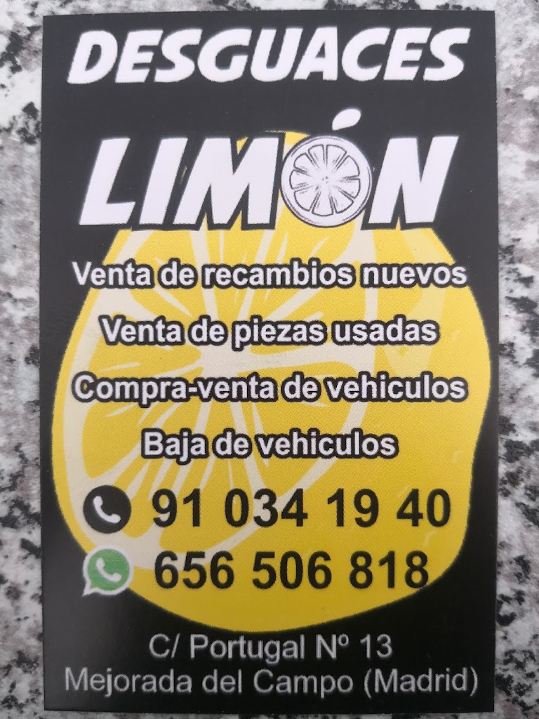 Desguaces limon — Del propietario