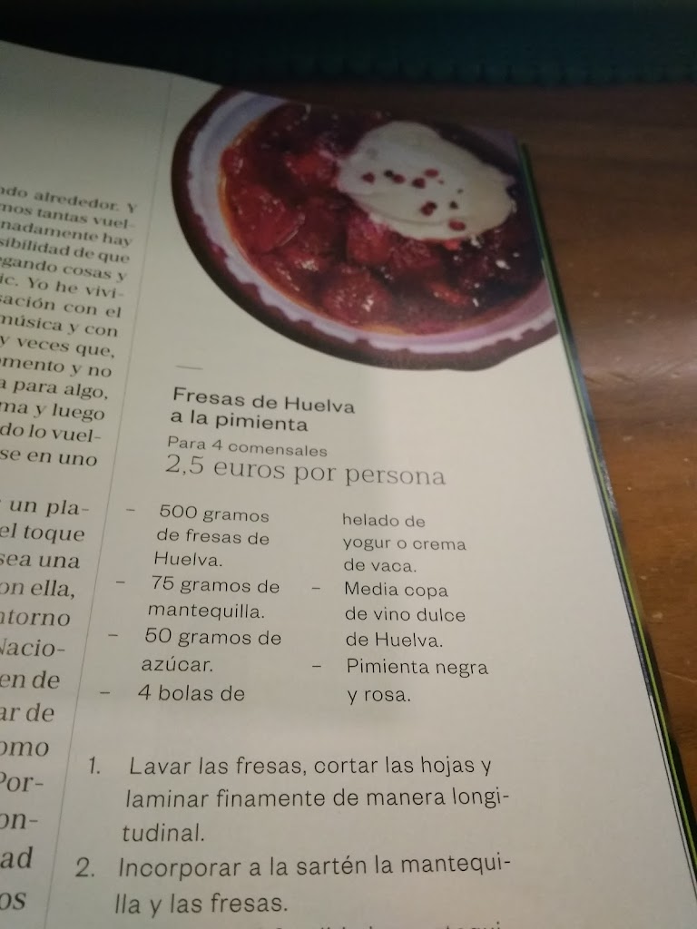 Cafe Bar Passatge — Carta