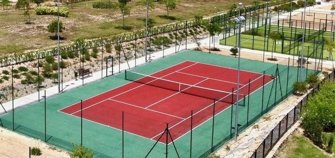 Hacienda Riquelme's On-site Sports Area