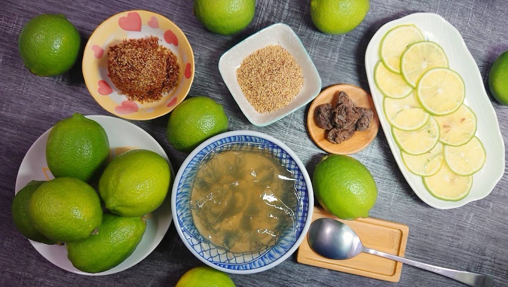 【愛檸手作飲品】古早味杏仁茶&檸檬愛玉/宵夜/點心/飲料/冰品/炸物 的照片