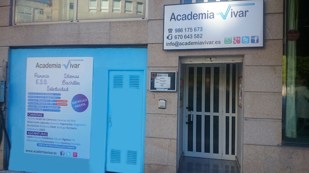 Academia Vivar — Del propietario