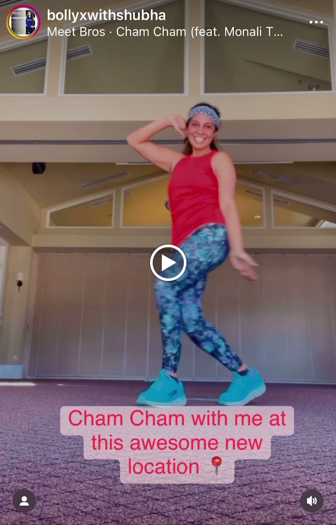  BollyX with Shubha- Cardio fitness classes