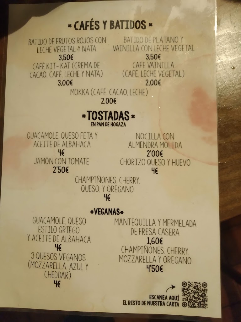 Coherencia EcoBar — Carta