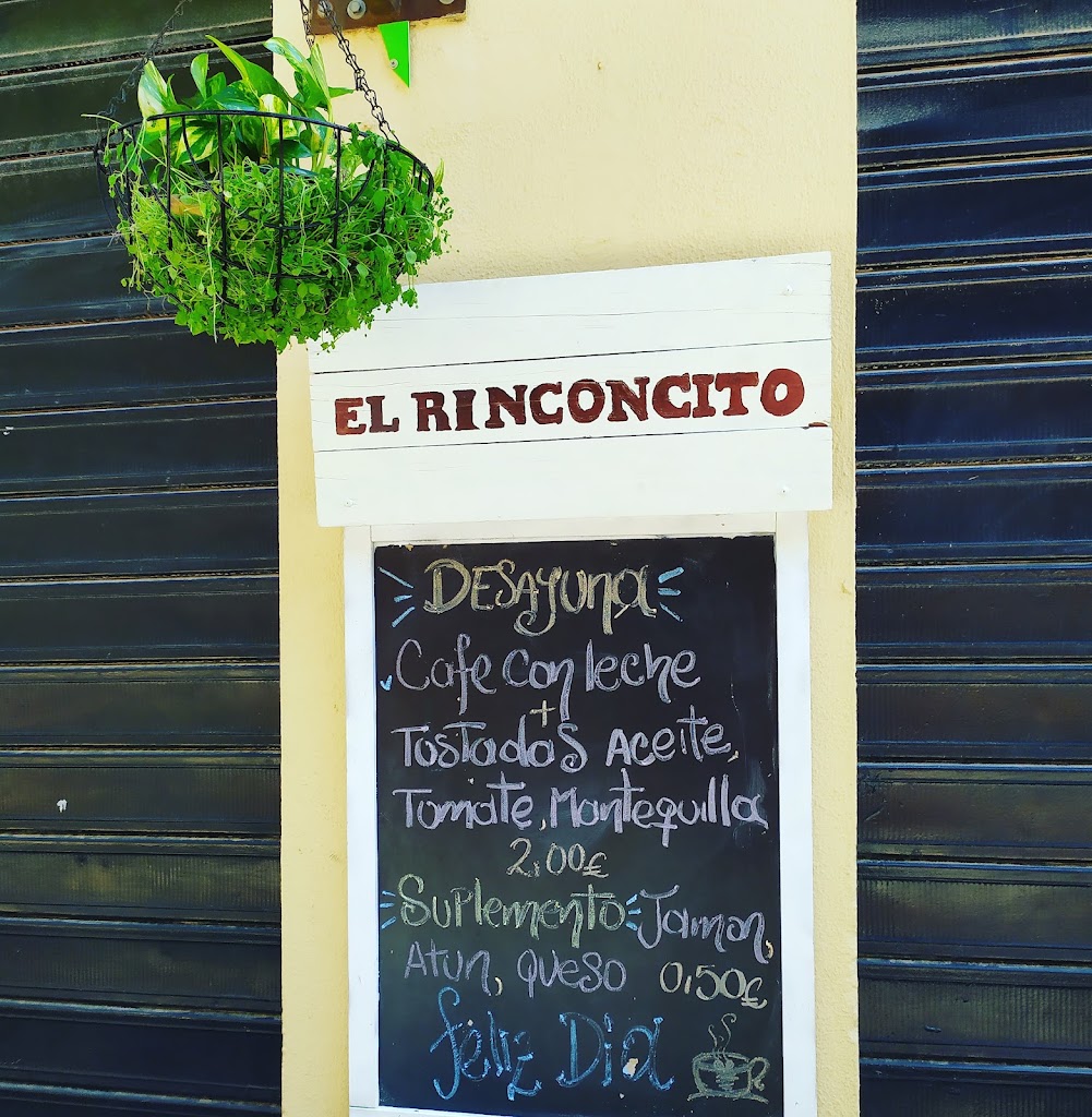 El Rinconcito Paterna — Carta