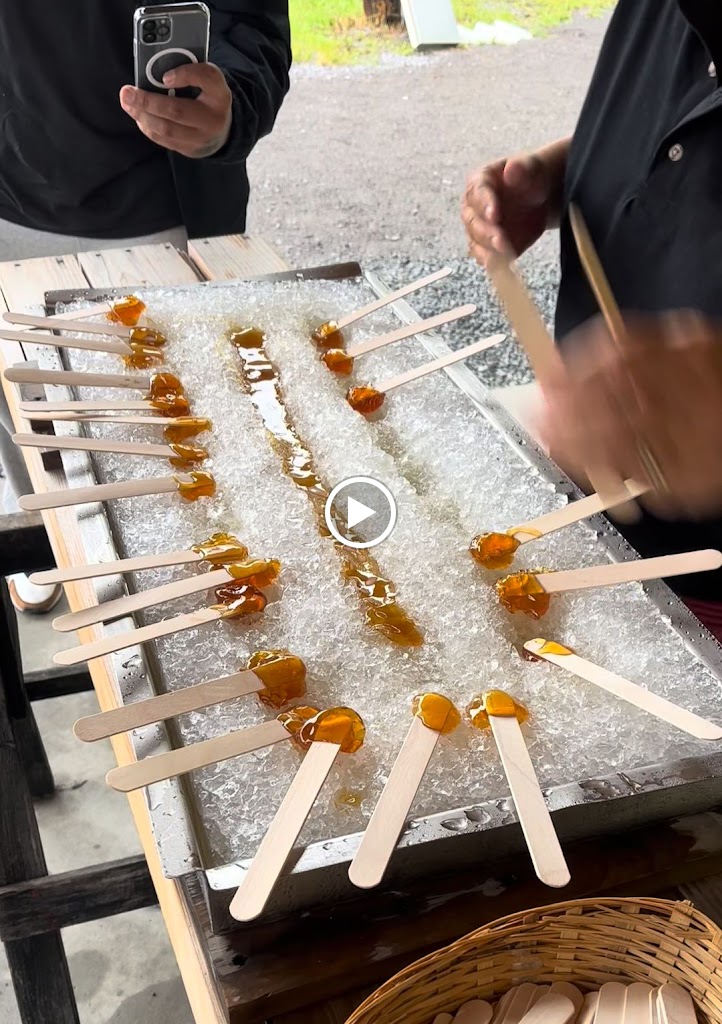 Maple taffy