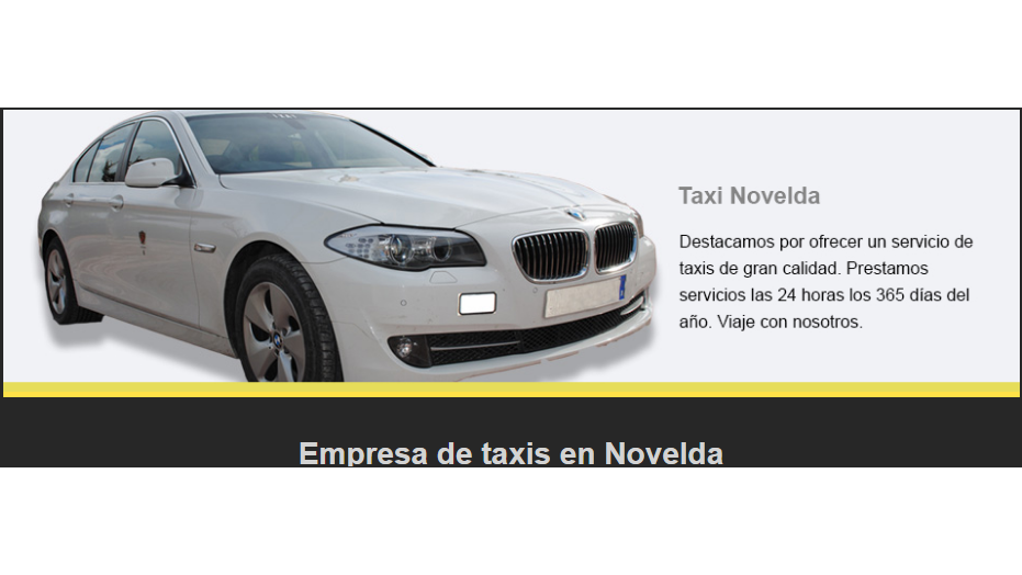 Taxi Novelda