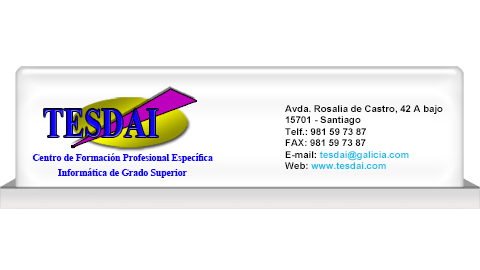 Academia TESDAI, Centro Privado de Formacion Profesional (Santiago de Compostela) — Del propietario
