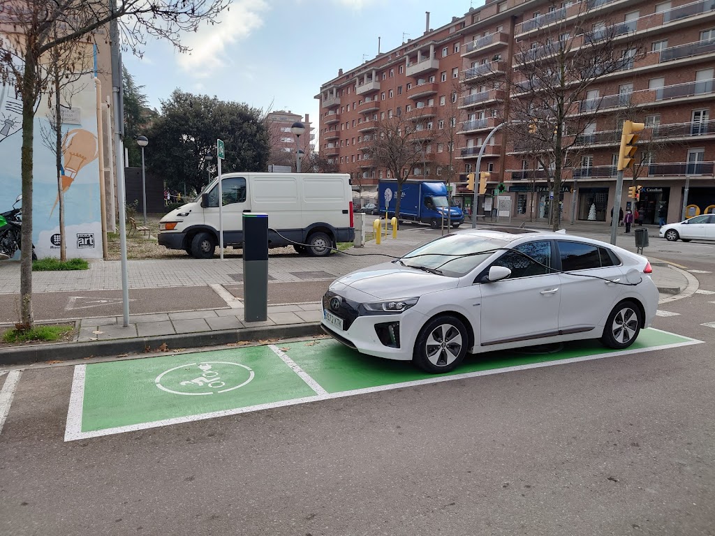 Estacion de carga de vehiculos electricos
