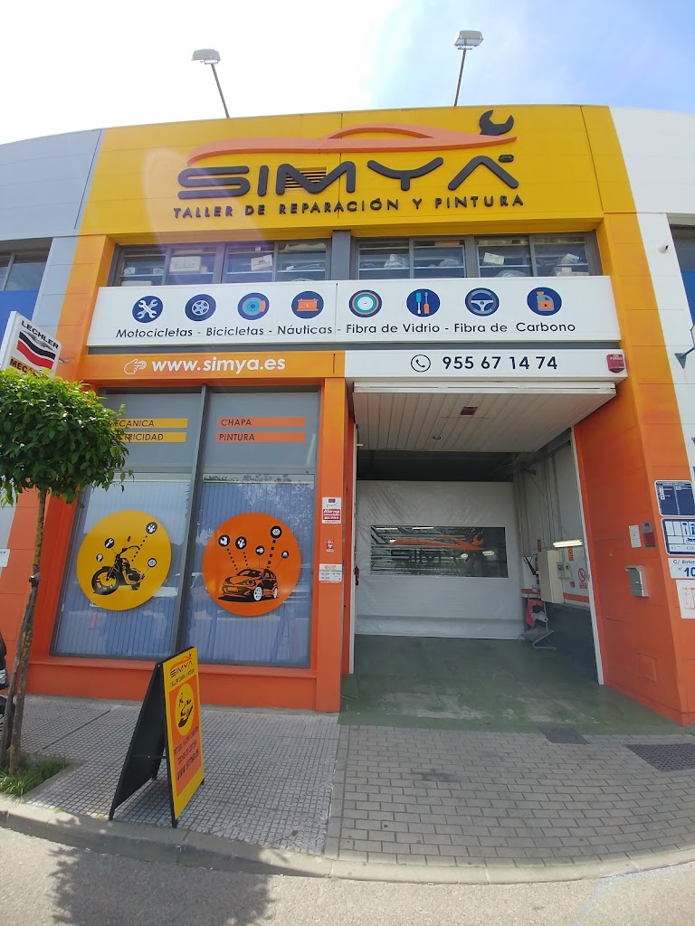 Simya Taller de Chapa y Pintura — Exterior