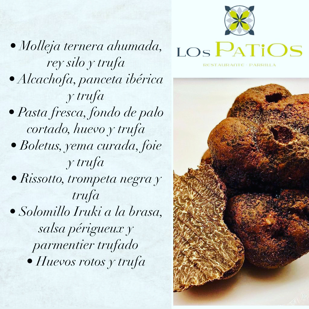 Restaurante Los Patios — Carta