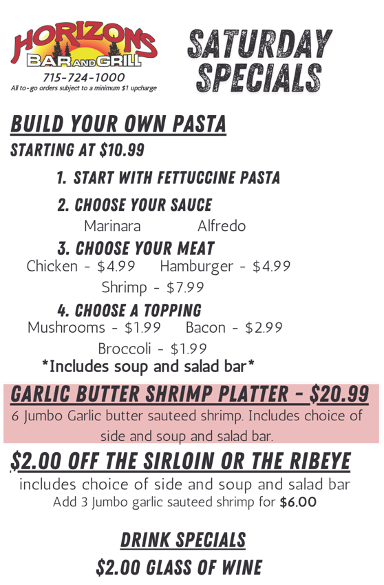  Horizons Bar and Grill & Event Center