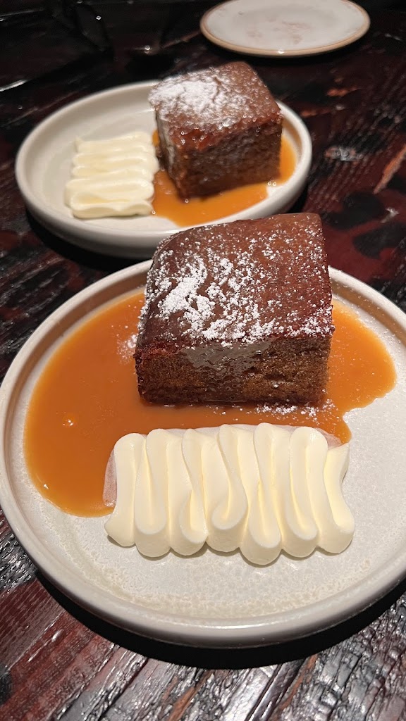 Sticky toffee pudding