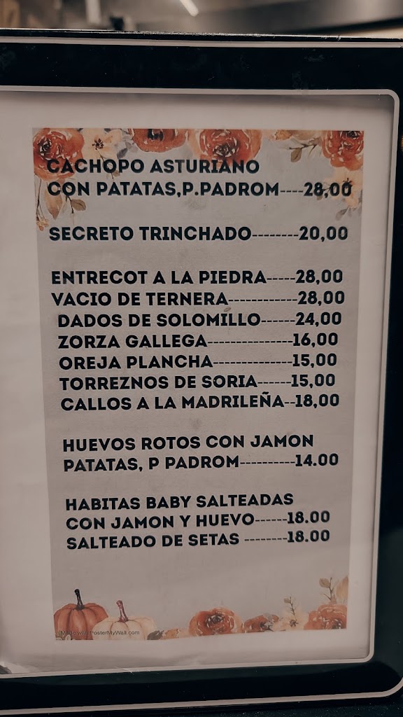 La Bodeguita Del plantio — Carta