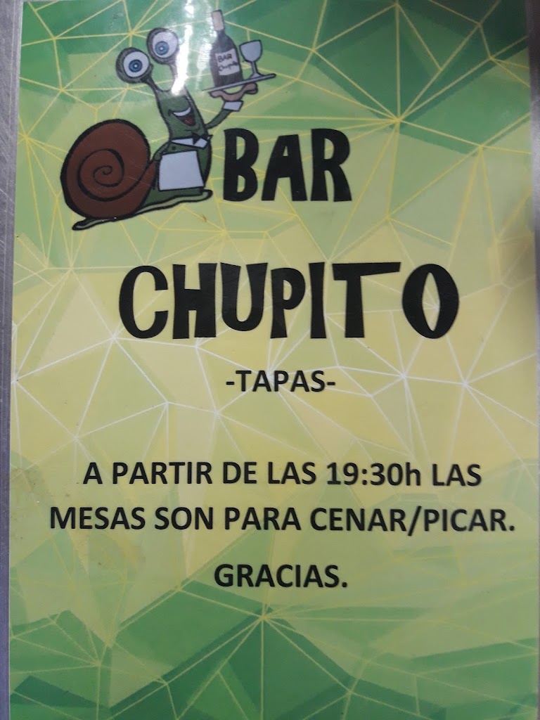 Bar Chupito — Carta