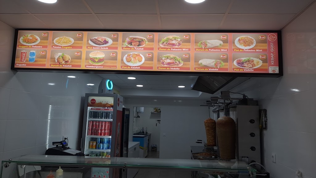 KEBAP GUST — Carta